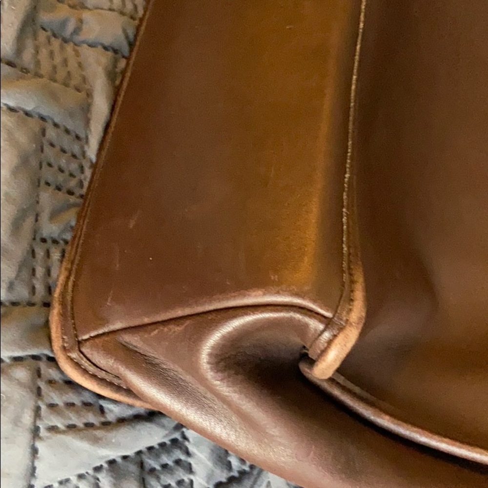 Coach leather messenger bag - Picture 4 of 11